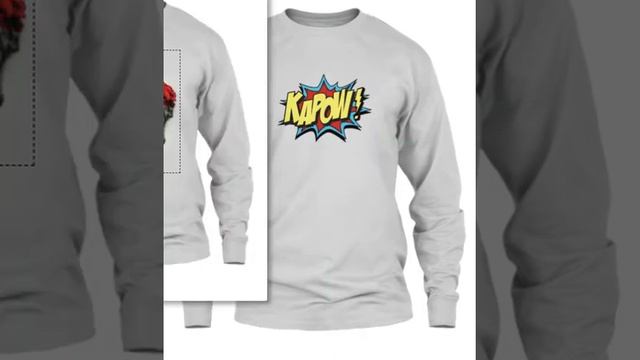 Long sleeve Tshirt mock-up designer Queens tshirts Printing. смотреть онлайн