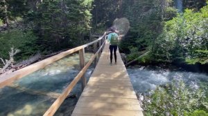 Dia de TRILHA NO JOFFRE LAKES Provincial Park