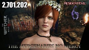 Resident Evil 6 Mercenaries No Mercy Catacombs 2701k Shani (Witcher 3) PC 1080p