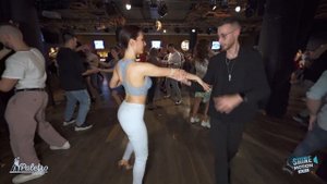 Milen Hristov & Plamena Cherneva - Bachata Social Dance | Paletro 4th Birthday Party
