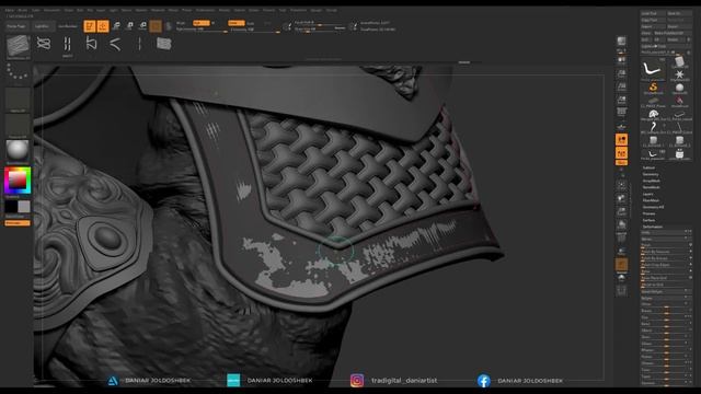Making of The Monkey King  / Sun Wukong  / Timelapse / Speed Sculpt / ZBrush / Keyshot / Photoshop смотреть онлайн