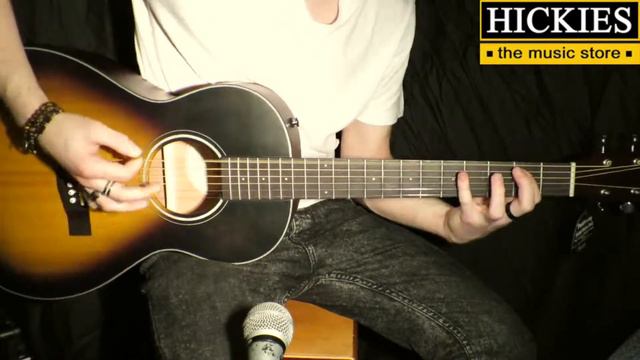Fender CP 100 Parlour Acoustic Demo смотреть онлайн