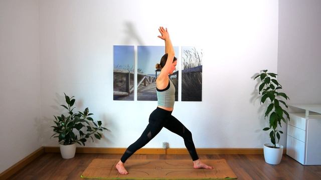 Йога для похудения | Power-Yoga | Активное занятие для начинающих | Силовая тренировка на 30 минут