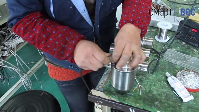 Припайка проводов к тензодатчику | СмартВес - продажа весового оборудования