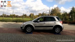 4x4 generations of AWD -  Suzuki Vitara S All Grip vs Suzuki SX4 i-AWD- diagonal test on rollers