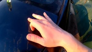 Как очистить засохшую смолу с кузова автомобиля. Пробую несколько способов. #папиныбудни