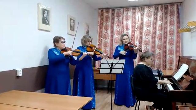 Ансамбль скрипачей "Элегия" Ключарев "Татарстан-родной мой край" смотреть онлайн