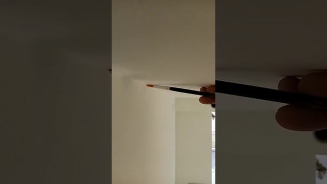 Покраска потолка и стен, примыкание. смотреть онлайн