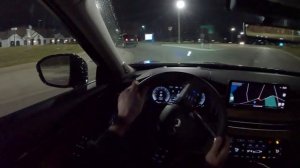 2023 Infiniti QX60 Sensory - POV Night Drive (Binaural Audio)