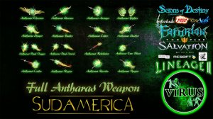 Full Set Antharas Weapons for www.L2SudAmerica.Com server. LINEAGE II. Chronicles Interlude ◄√i®uS►