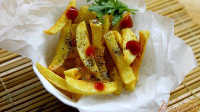 Картофель фри из вареного картофеля