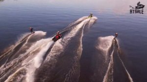 Sea Doo Spark Trixx  wakeboarding #wakeboardingwithjetski #wakeboarding #jetskistunts #brp