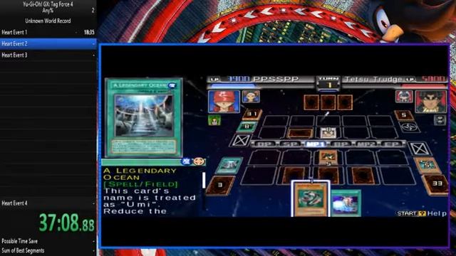 Yu-Gi-Oh! 5Ds Tag Force 4 any% Crow PB 1:11:38 смотреть онлайн