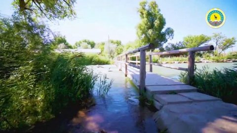 природа Жамбылской областей Жуалы, На речке