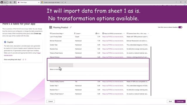 Create Power Apps from Excel with data | Microsoft AI Copilot смотреть онлайн
