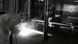 1975 год. Тюмень. Завод БКУ. Электросварщики