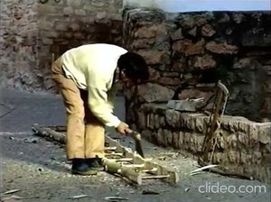 Ремесленная лестница из древесины тополя