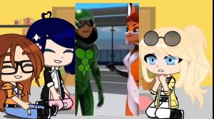 Chloé, Marinette, & Alya react to Cat Noir Angst