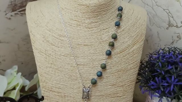 Сотуары из натуральных камней и жемчуга. Обзор моих новых работ. смотреть онлайн