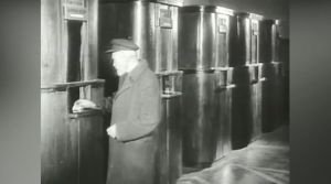 Первый пассажир московского метро Латышев П.Н., 1935