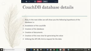 CouchDB Project Video | CPS | ANALYTICS | NORTHEASTERN UNIVERSITY| DBMS | NoSQL |