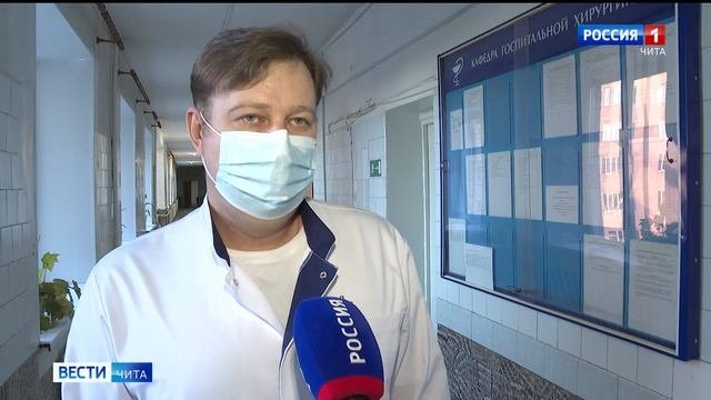 Без выходных и праздников работает хирургическое отделение краевой клинической больницы