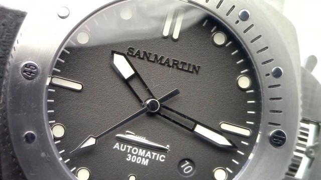 San Martin 300m Submersible SN048-G review смотреть онлайн