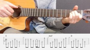 Killing Me Softly - Roberta Flack/Fugees - Fingerstyle guitar with tabs