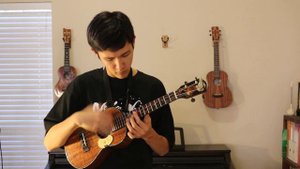 Thesis of a Cruel Angel -- Evangelion (Cover) -- Solo Ukulele