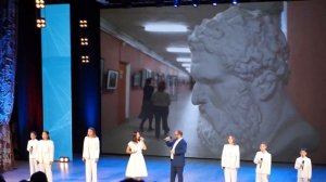 Гимн "Педагоги Алтая". Оксана Разумовская, Дмитрий Бут, театр песни "Звенящая капель"