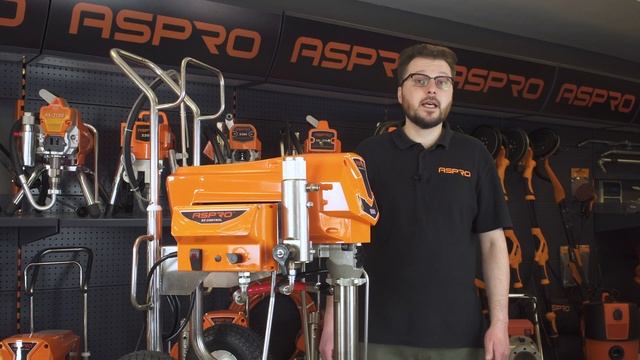 Новый флагман - окрасочный аппарат ASPRO-9000 ®