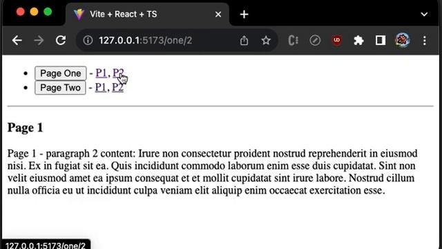 React Router In Vite