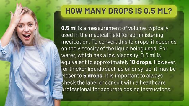 How many drops is 0.5 ml? смотреть онлайн