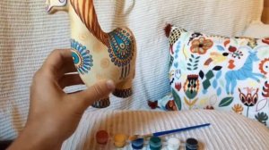 Керамическая фигурка-раскраска Лошадь