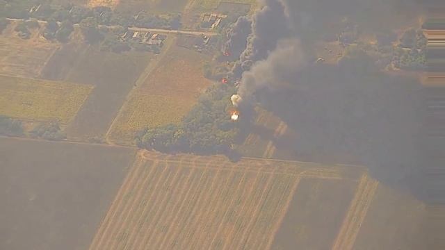 Кадры уничтожения пункта временной дислокации подразделений 35 бригады морской пехоты ВСУ смотреть онлайн