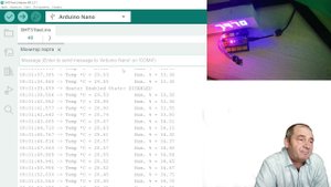 Sht31 i2c датчик температуры и влажности! NANO168 библиотека Adafruit! 2024 04 01