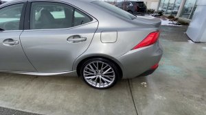 Silver 2017 Lexus IS 300 AWD Review   - GSL GM City - Calgary