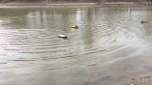 Тест для наших клиентов! KarpFisher pirat sport глубиномер! На кораблик Хаски автопилот KarpFisher.