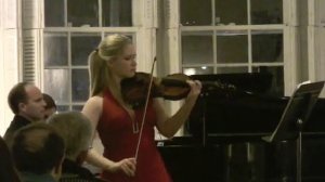 Milonga en Re by Astor Piazzolla, Performed by Caeli Smith (violin) and Tim Ribchester (piano)