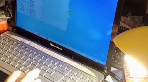 Замена материнской платы на ноутбуке Packard bell
