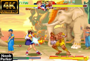 Street Fighter Alpha 2 - Sakura аркада 1996 4K