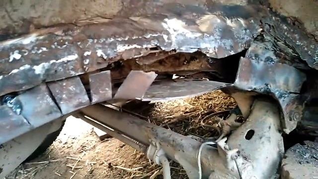 Востоновление лонжерона под пружину