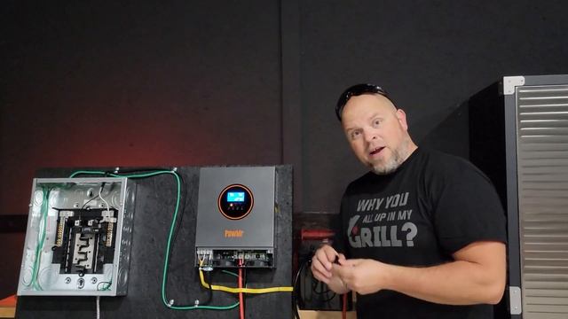 OFF-GRID - PowMR 3000W 24v All In One Solar Inverter Charger смотреть онлайн