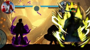 Shadow Fight 2 тёмный тень против титана и всех боссов