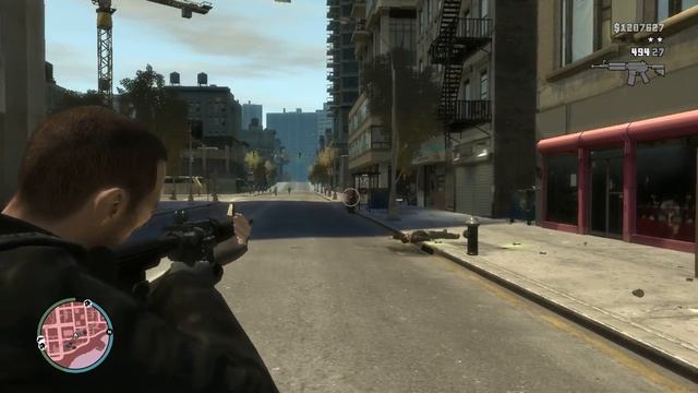 GTA IV - ( Gameplay ) on I5 3210M and Amd Radeon HD 7610m - HD смотреть онлайн
