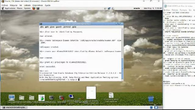 Oracle 12b - BD, Listener, Usuarios, Roles y Backup смотреть онлайн