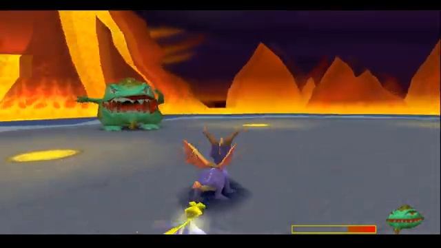 Spyro 3: Year of the Dragon (PS1). Часть 1/3. 117%, всё собрано. Игры 00-х. Longplay.