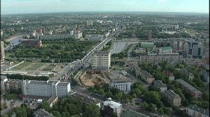 Калининград 2005 год СВЕРХУ (Вертолет)