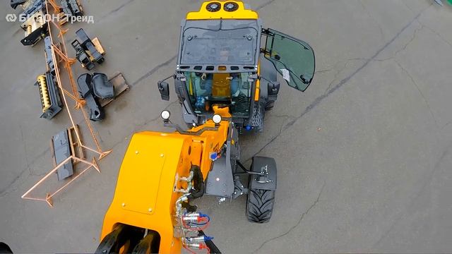 Обзор шарнирного погрузчика смотреть онлайн