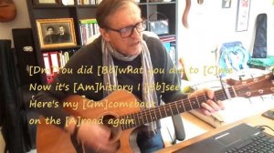 How to Play "Big In Japan" by Alphaville - Tutorial for Acoustic Guitar